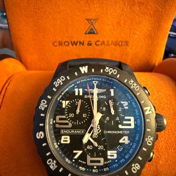 Breitling Endurance Pro Blue Chronometer Watch x82310 - Picture 1 of 3